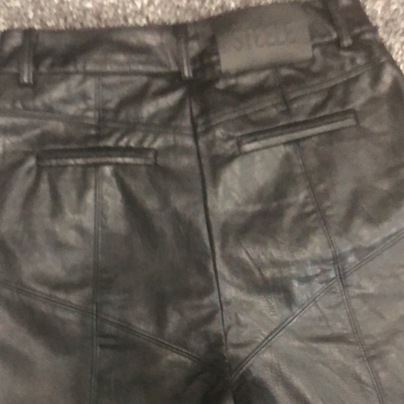Steele Riley vegan leather pants - Picture 3 of 8